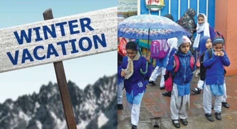 Winter Vacations Announced for Public & Private Schools in Punjab