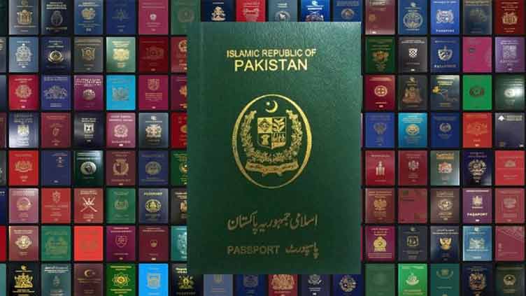 Pakistan passport global ranking